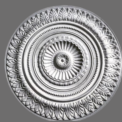 Large Leaf Ornate Battersea Plaster Ceiling Rose LPM33