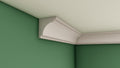 Large Plain Single Step Cove Plaster Cornice 140mm x 140mm LPMC11