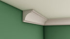 Large Plain Single Step Cove Plaster Cornice 140mm x 140mm LPMC11