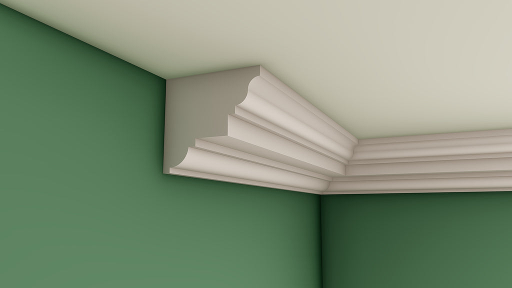 Large Regency Style Plaster Cornice 160mm x 175mm LPMC14