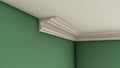 Medium London Swan Plaster Cornice 90mm x 140mm LPMC28