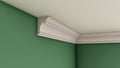 Medium Victorian Plaster Swan Neck Cornice 120mm x 90mm LPMC02
