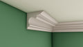 XL Victorian Plaster Swan Neck Cornice 170mm x 190mm LPMC04