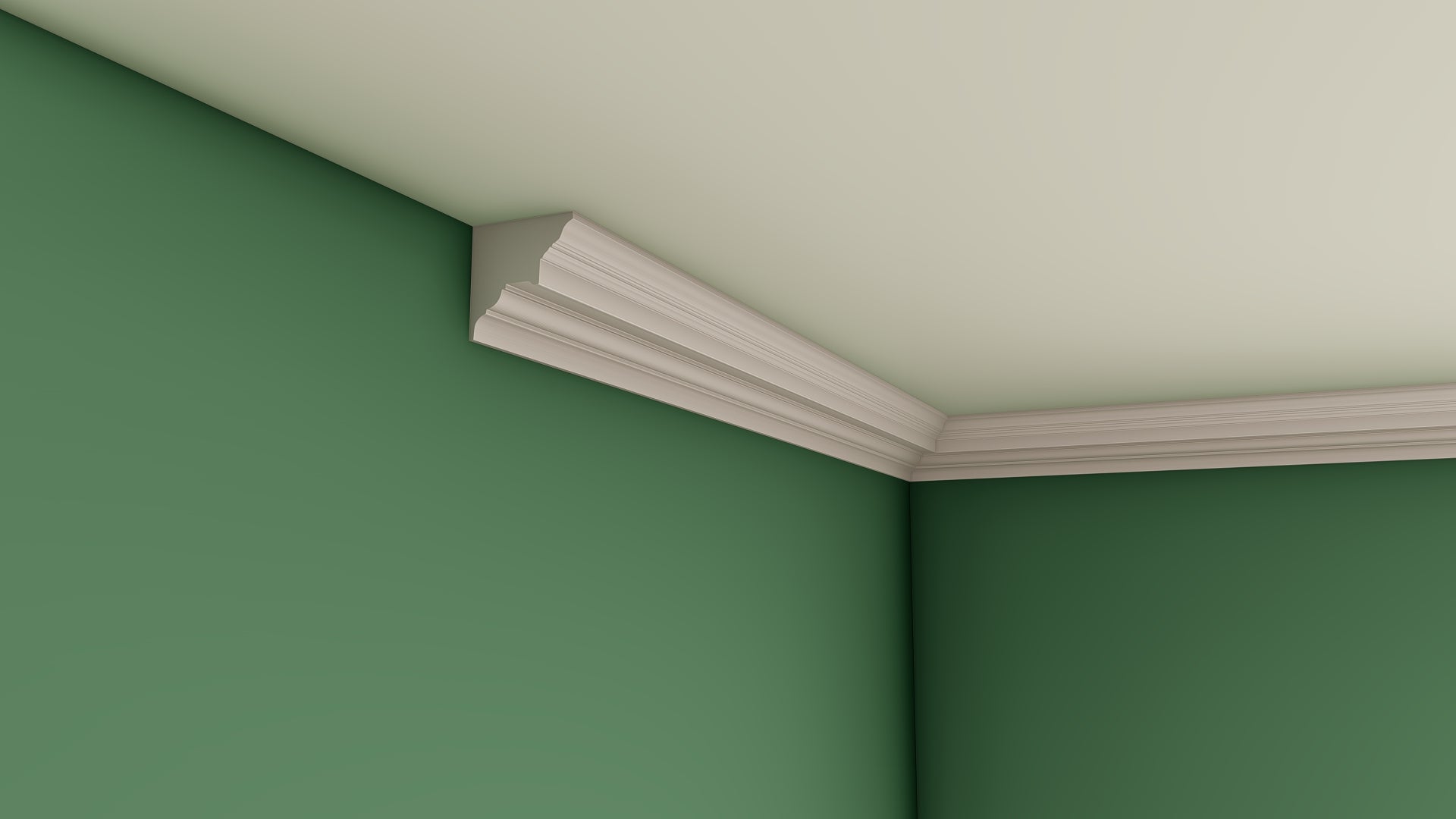 Small Georgian Style Plaster Cornice 70mm x 70mm LPMC05