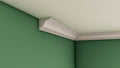 Small Ogee Plain Plaster Cornice 80mm x 100mm LPMC07