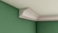 Large Ogee Plain Plaster Cornice 125mm x 160mm LPMC09