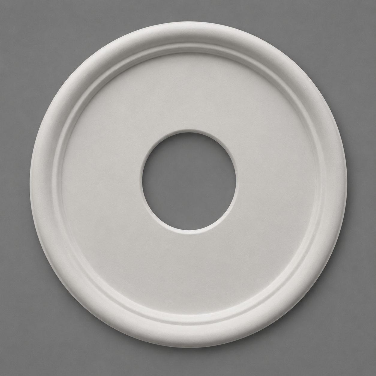 Small Victorian/Edwardian Plain Plaster Ceiling Rose 325mm LPM24