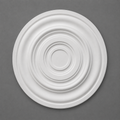 Victorian Plain Plaster Ceiling Rose LPM27 500mm