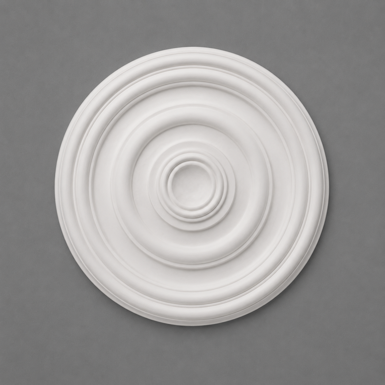 Medium Victorian/Edwardian Plain Plaster Ceiling Rose 600mm LPM19
