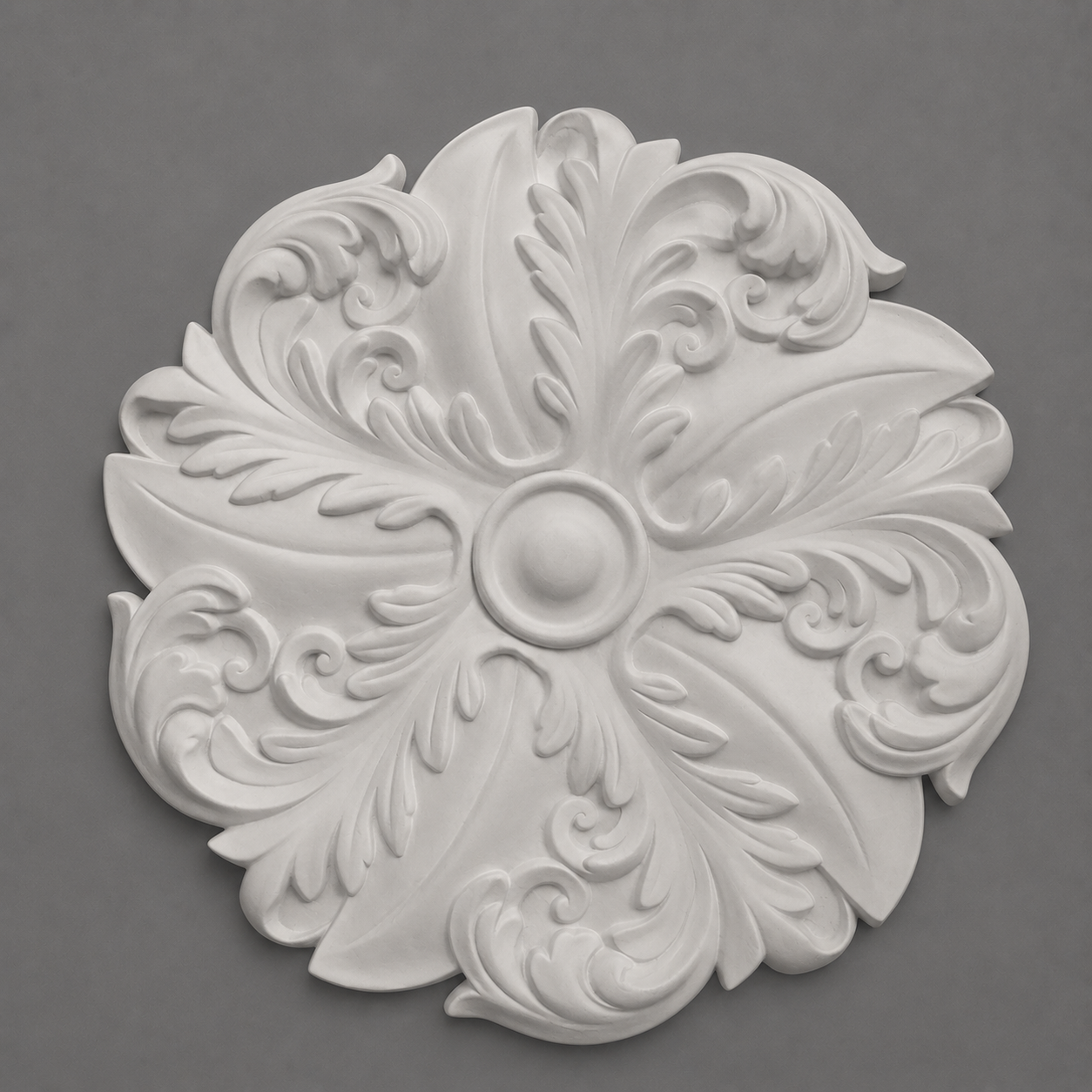 Medium Sunflower Plaster Ceiling Rose 500mm LPM04