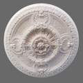 Small York Style Plaster Ceiling Rose 400mm LPM35